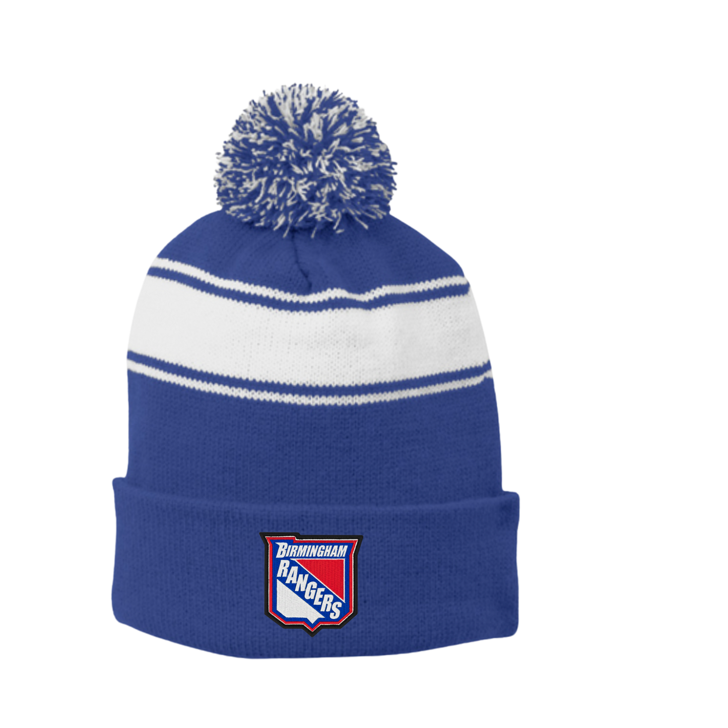 Ranger Blue Pom-Pom Hat