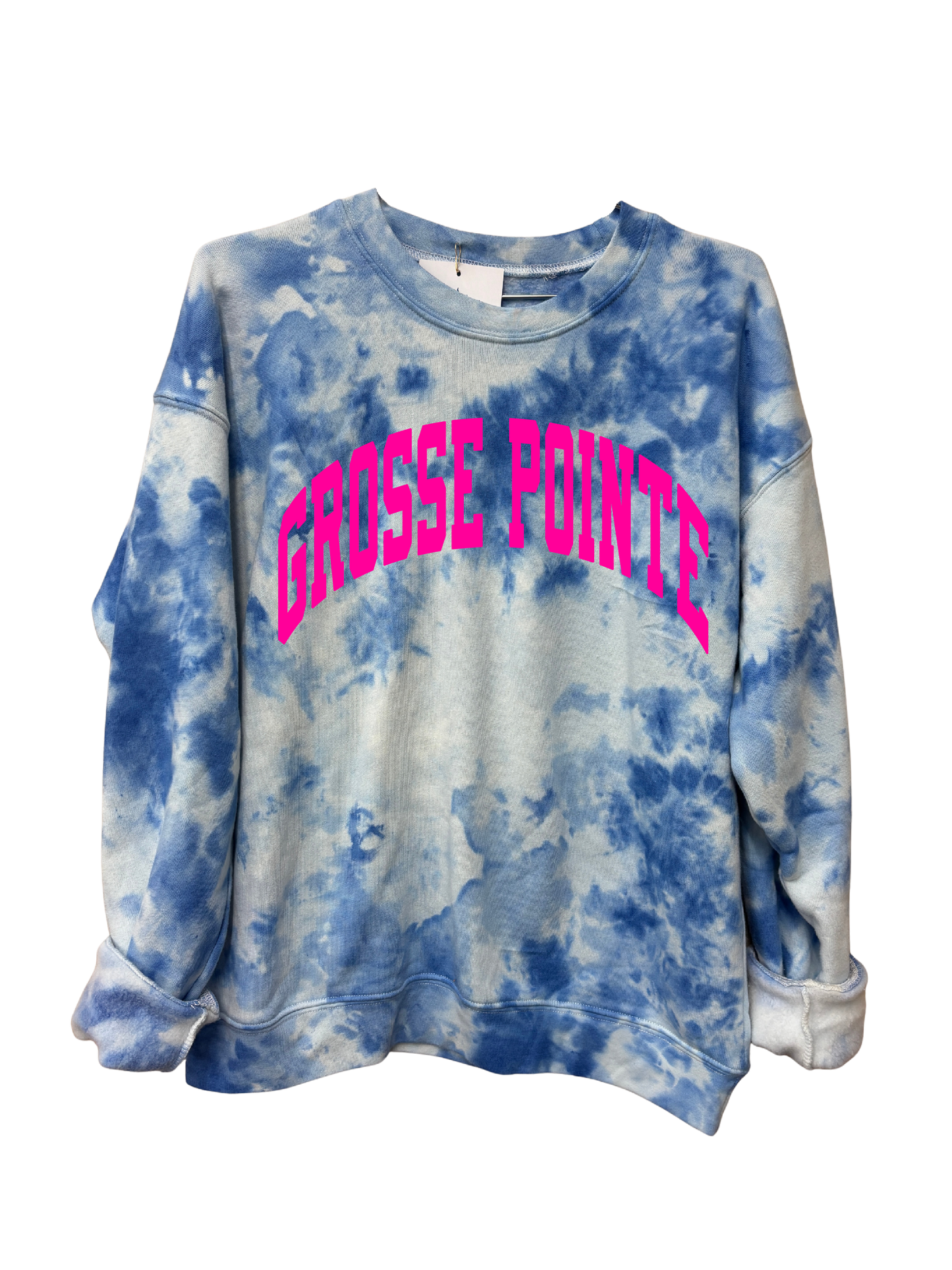 Grosse Pointe Premium Fleece Tie Dye