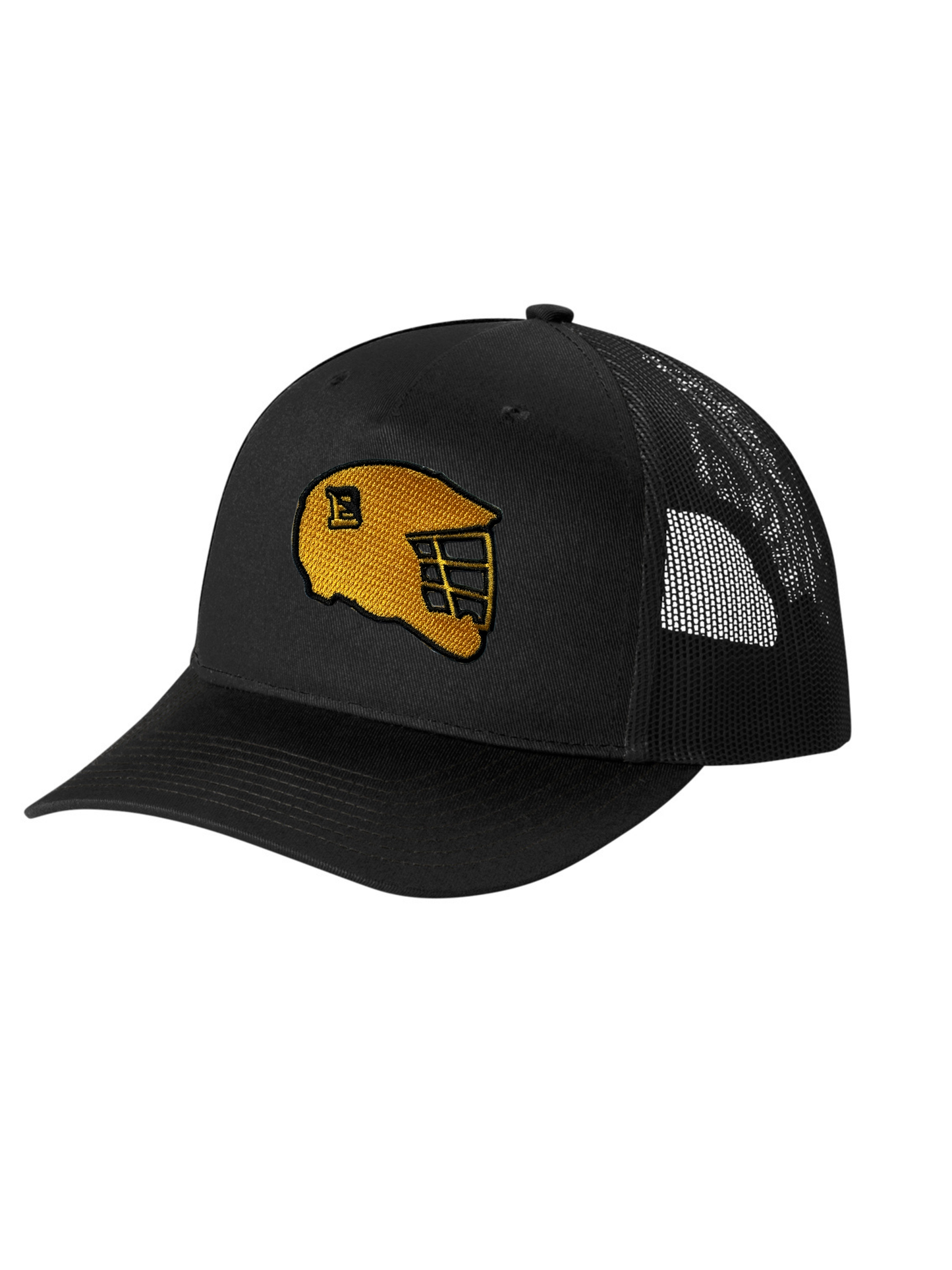 BHAM LAX Forever Yellow Black hat