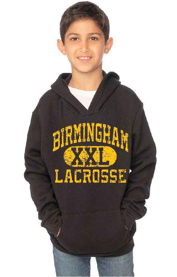 BHAM LAX Blk XXL Premium Hoodie