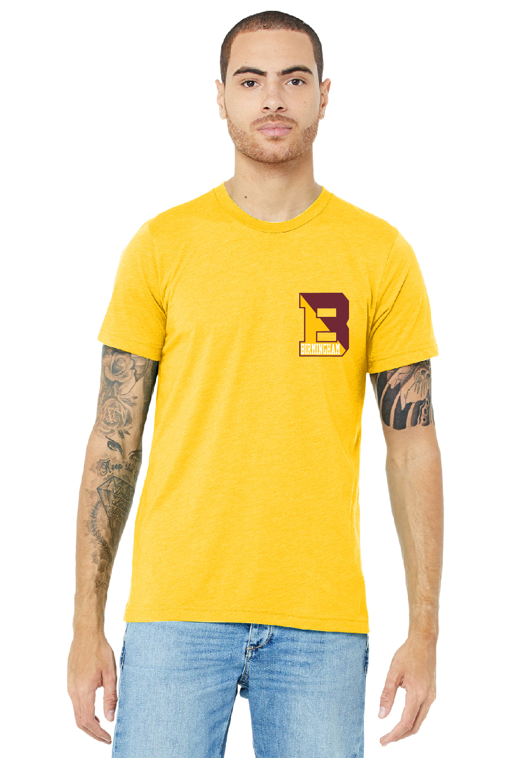 BHAM LAX Split B Tee- LIMITED TIME