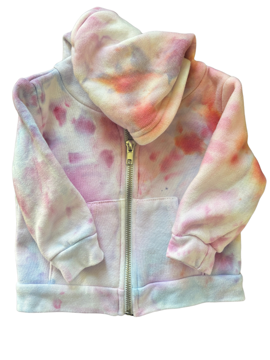 Purple & Pink Zip 9-12 Month Hoodie