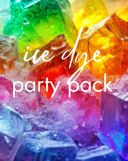 Ice Dye Party Packs