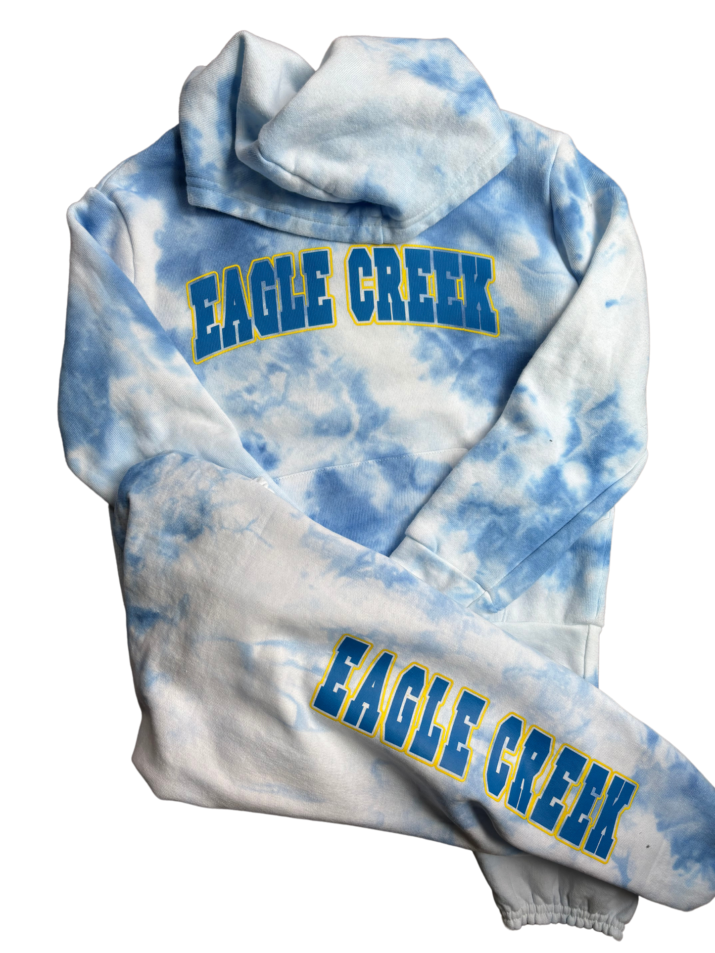 ECA Premium Fleece Tie Dye Hoodie