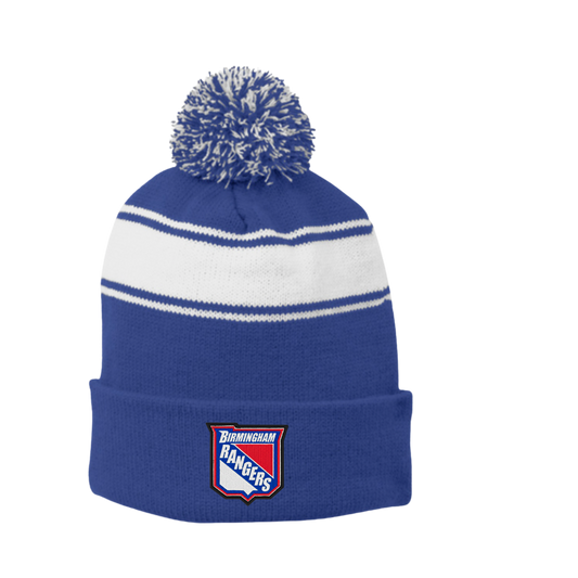 Ranger Blue Pom-Pom Hat