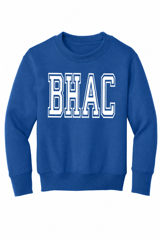 BHAC Royal Blue Crewneck Sweatshirt
