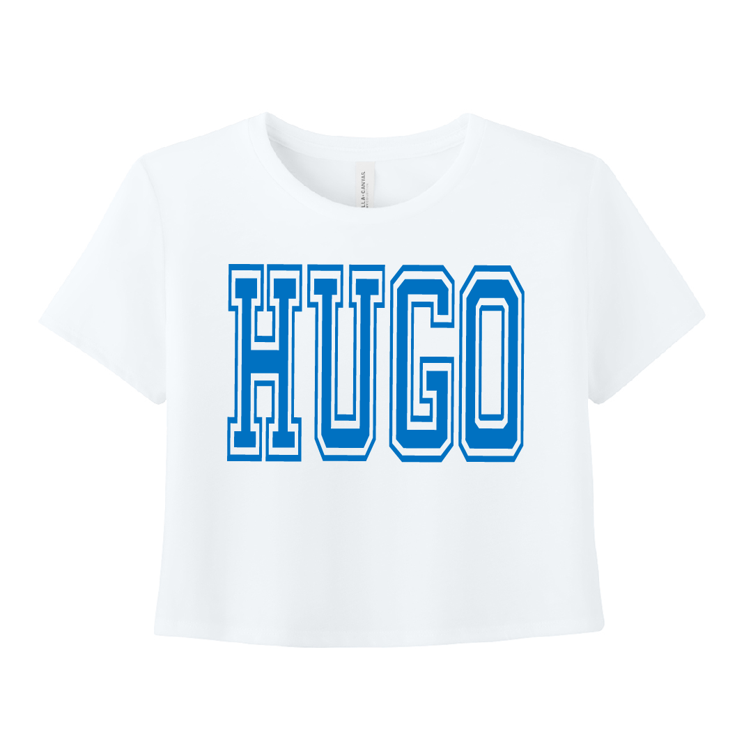 Hugo Womens Modest Crop Tee