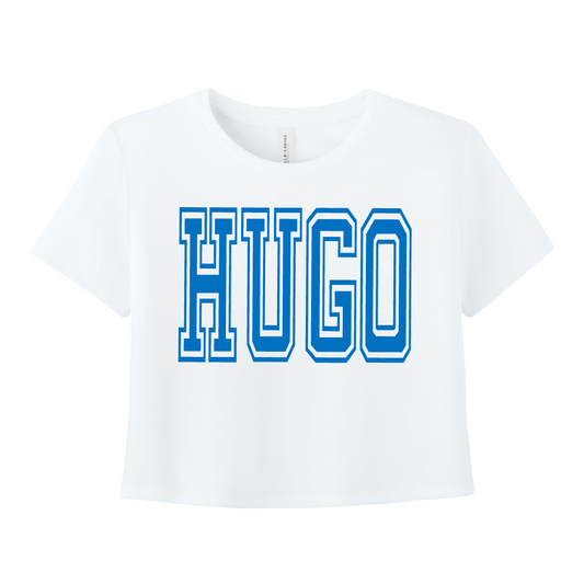 Hugo Womens Modest Crop Tee