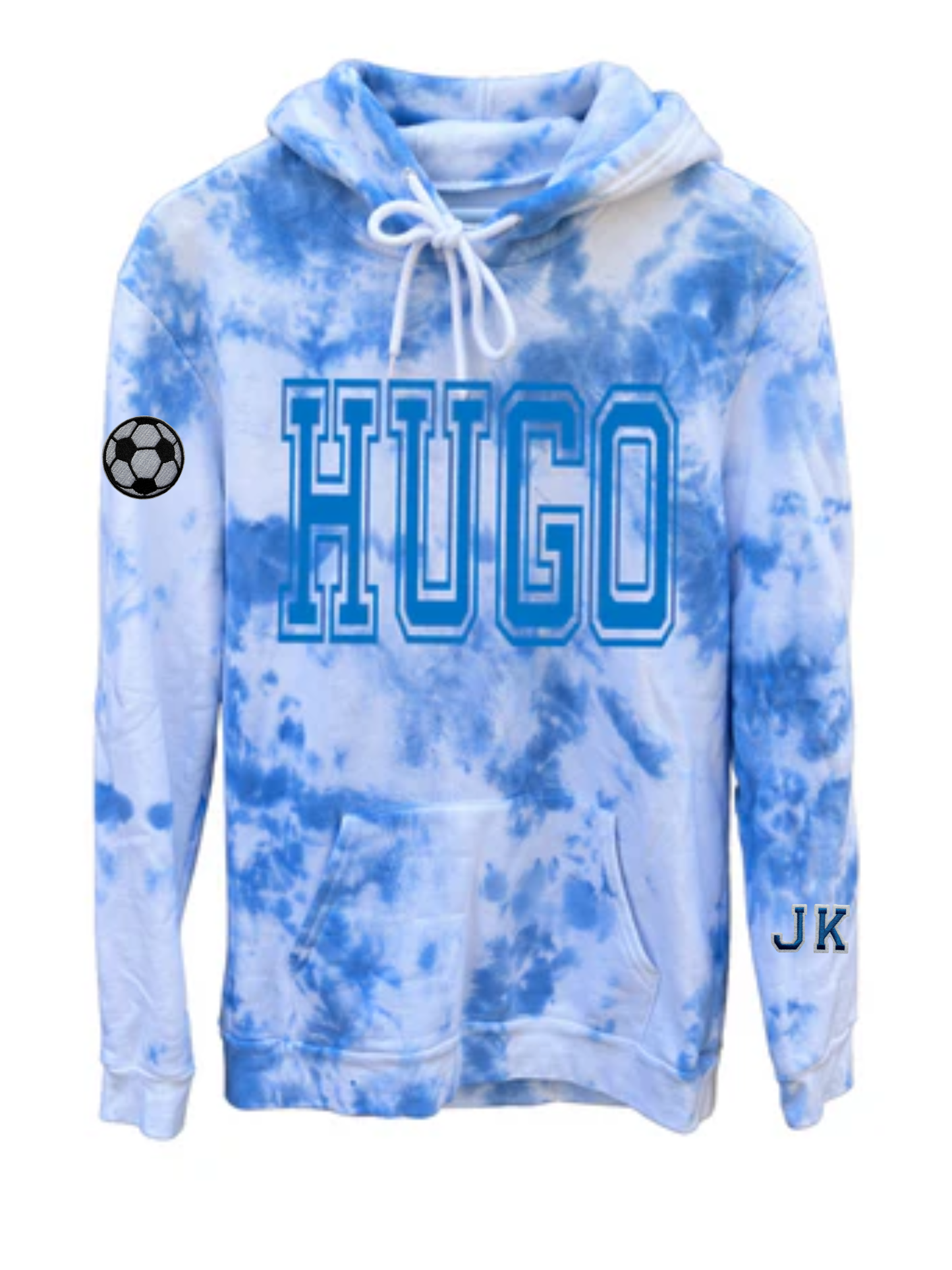 Hugo Light Tie Dye Hoodie