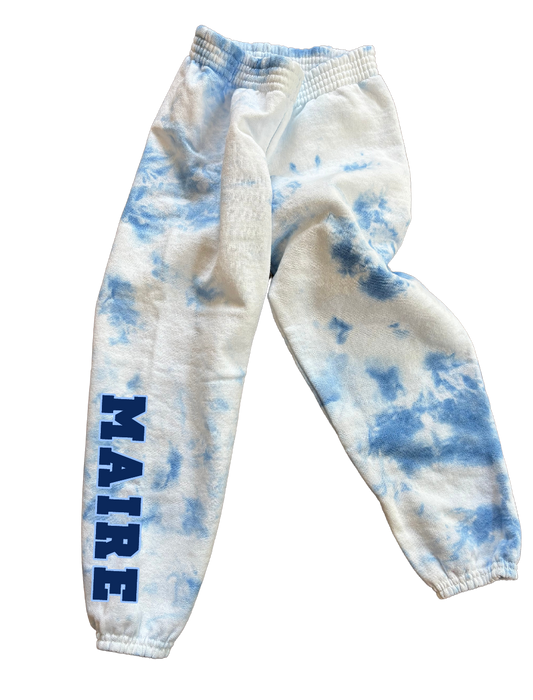 Maire Youth Tie Dye Fleece Joggers
