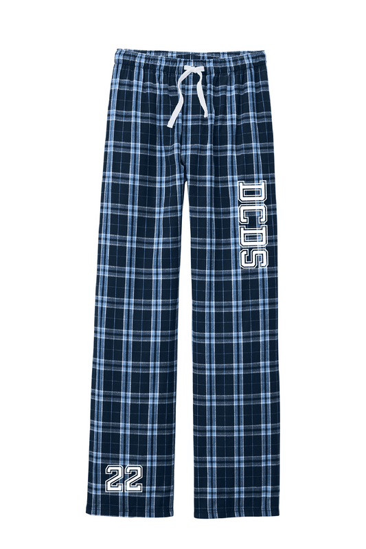 DCDS Navy and Fresh Blue Plaid Pant