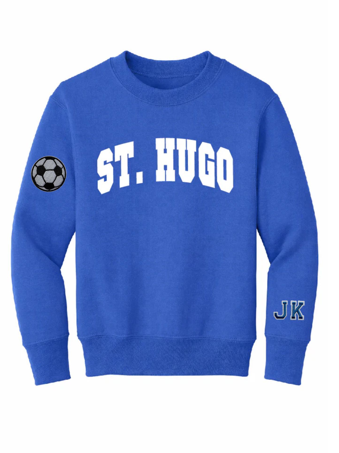 St. Hugo Blue Sweatshirt