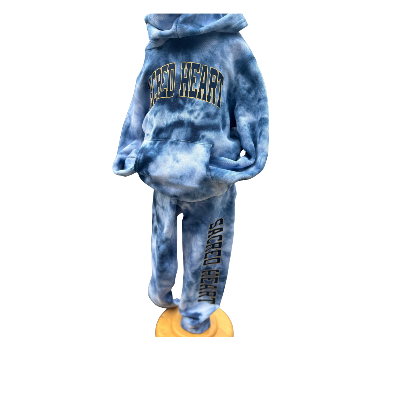 Sacred Heart Tie Dye Hoodie