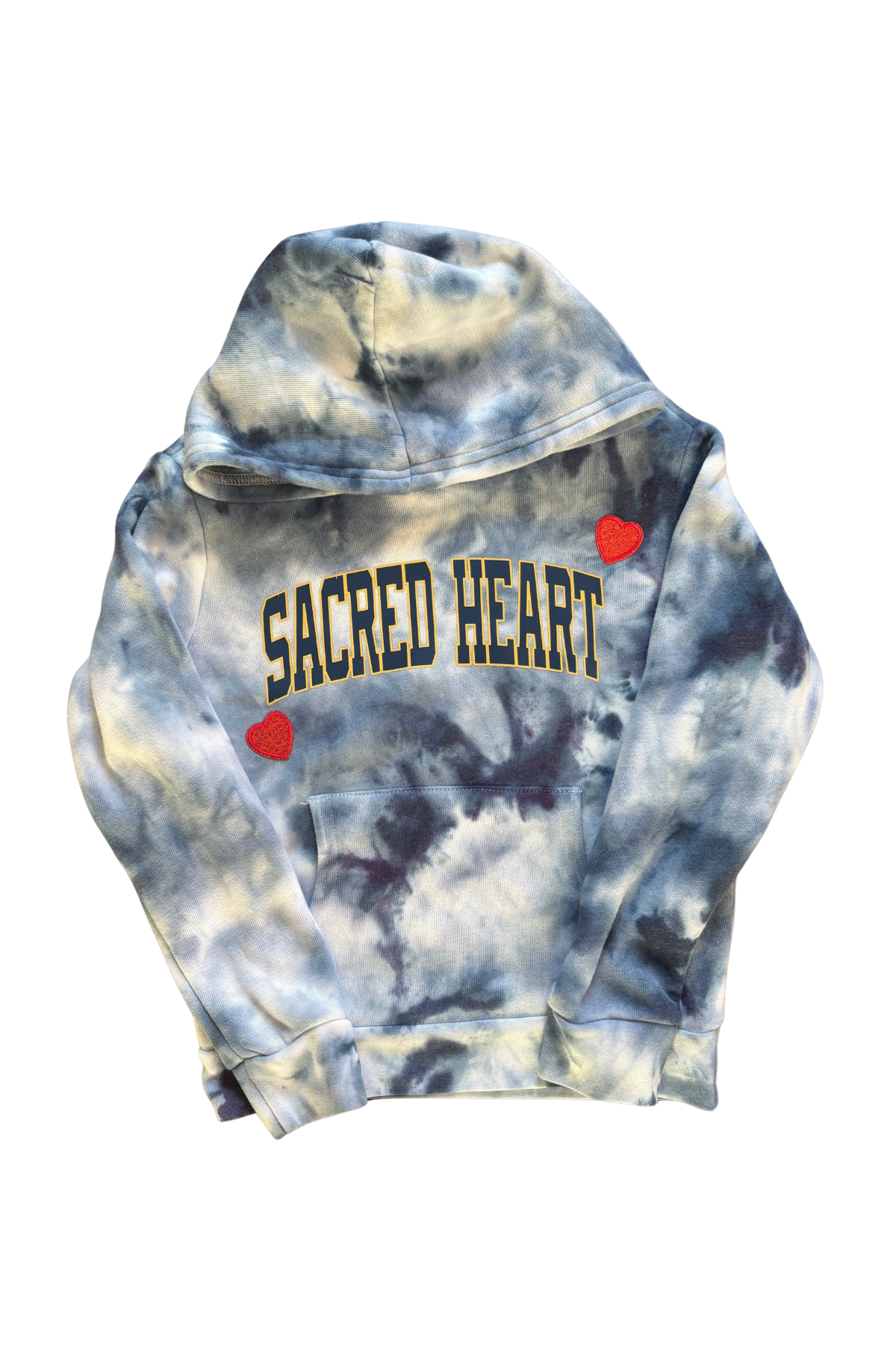Sacred Heart Tie Dye Hoodie
