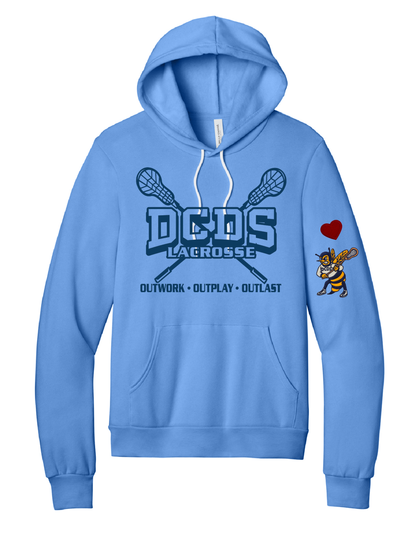 MS Girls LAX Team Hoodie