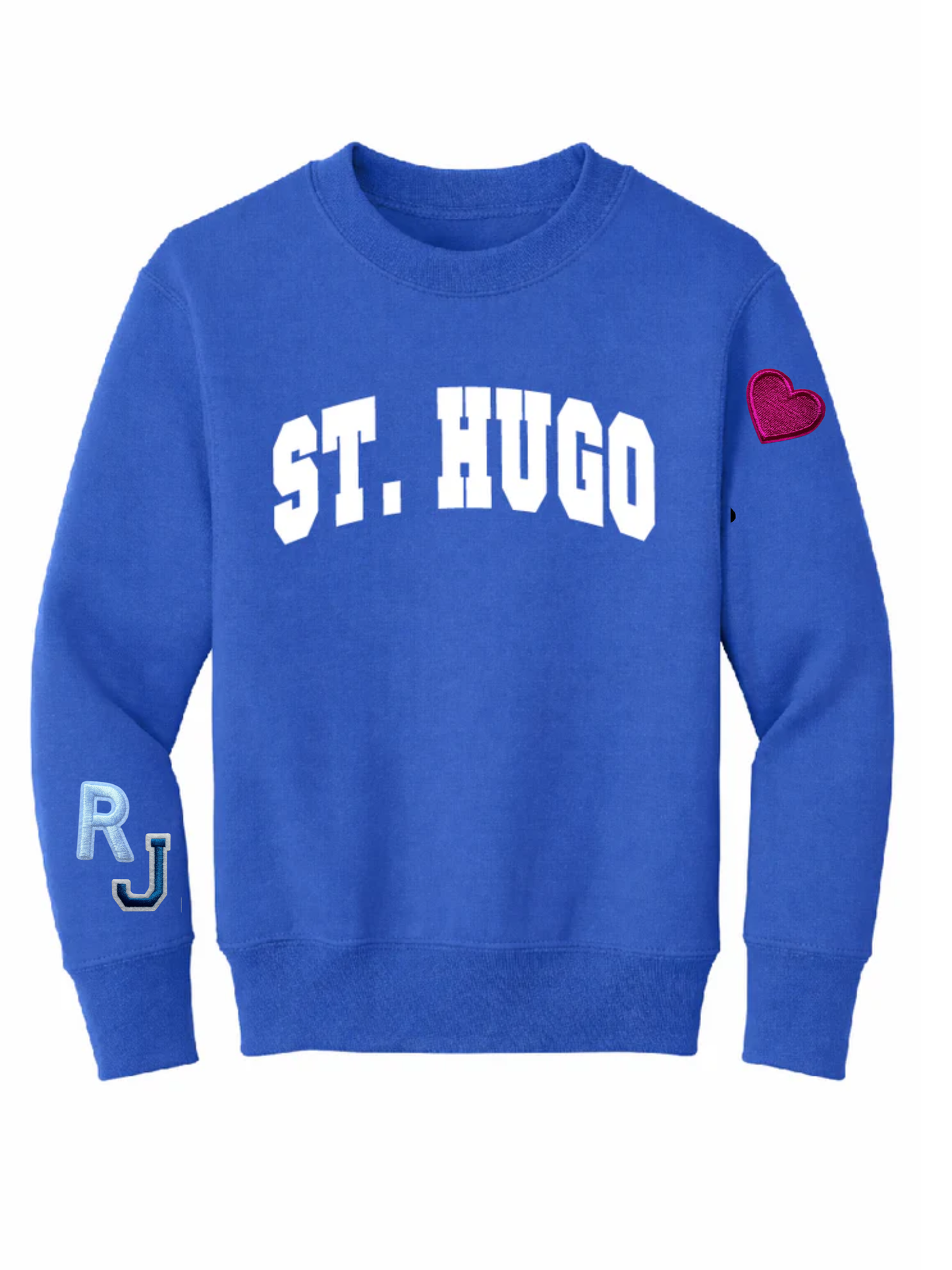 St. Hugo Blue Sweatshirt