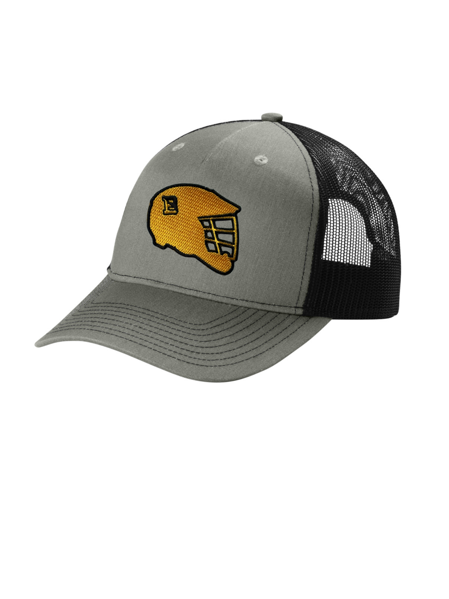 BHAM LAX Forever Yellow Gray hat