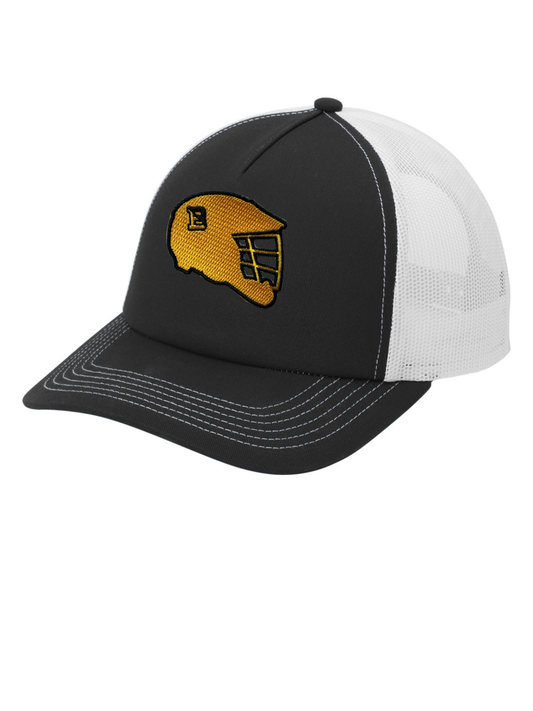 BHAM LAX Forever Yellow Black & White Hat
