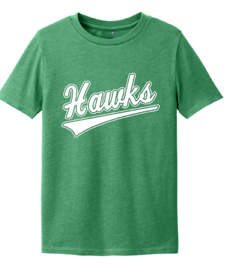 Hawks Green Tee